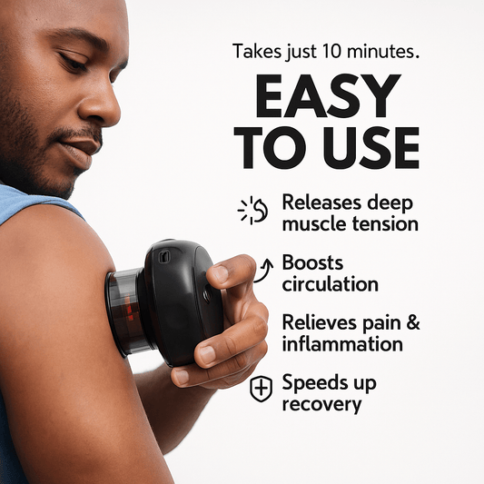 QuadraCupp™ – 4-in-1 Smart Cupping Therapy Device