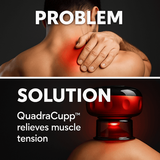 QuadraCupp™ 4-in-1 Smart Cupping Therapy Device - IRON PULSE PRO