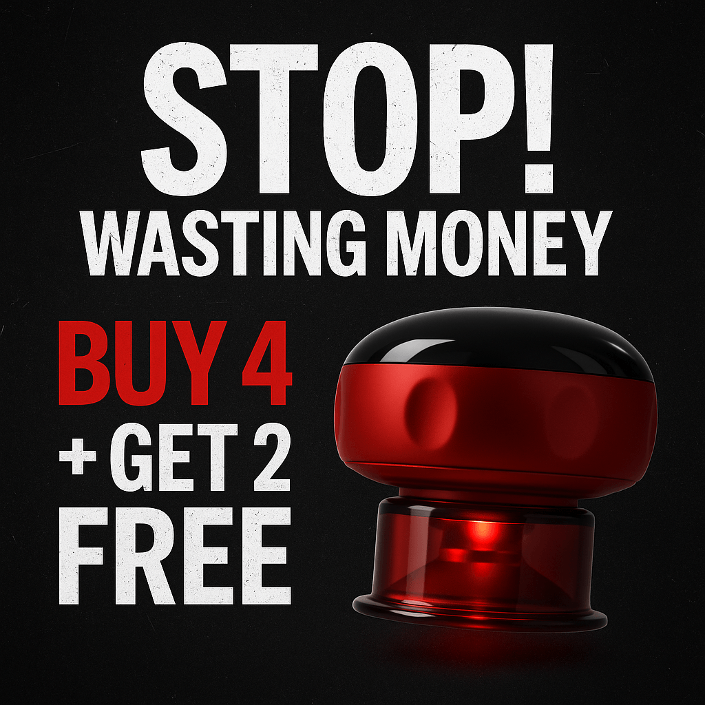 QuadraCupp™ – 4-in-1 Smart Cupping Therapy Device