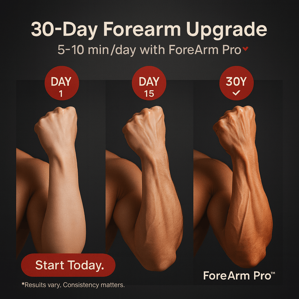Forearm Pro™ - Arms so big, heads will turn.