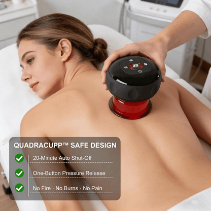 QuadraCupp™ Melt Deep Muscle Tension in 10 Minutes — Without a Therapist