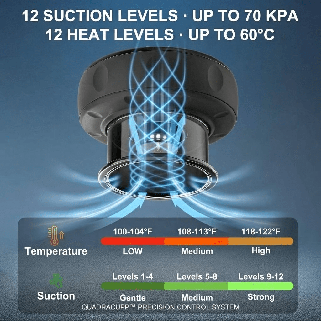 QuadraCupp™ Melt Deep Muscle Tension in 10 Minutes — Without a Therapist