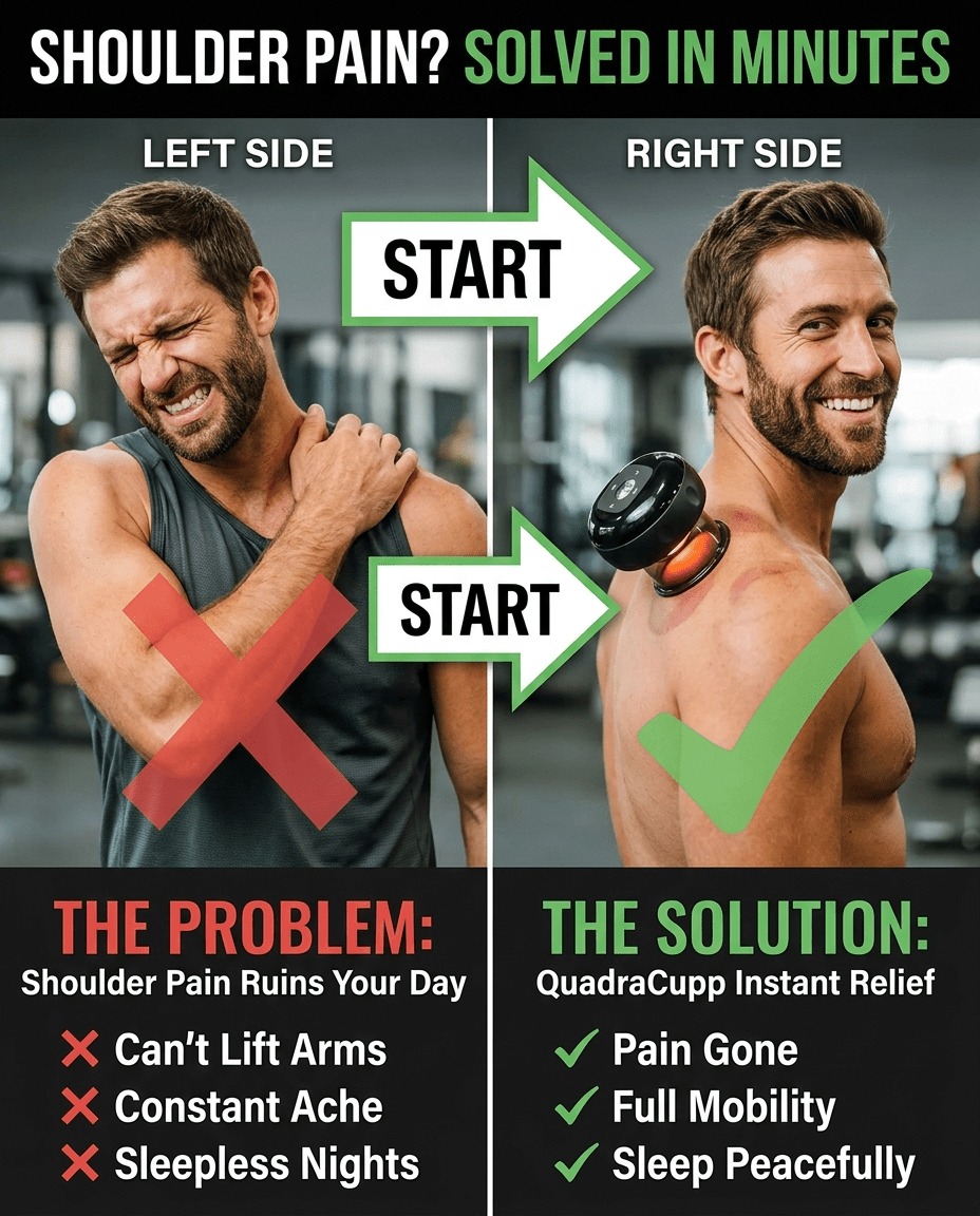 QuadraCupp™ 4-in-1 Smart Cupping Therapy Device - IRON PULSE PRO