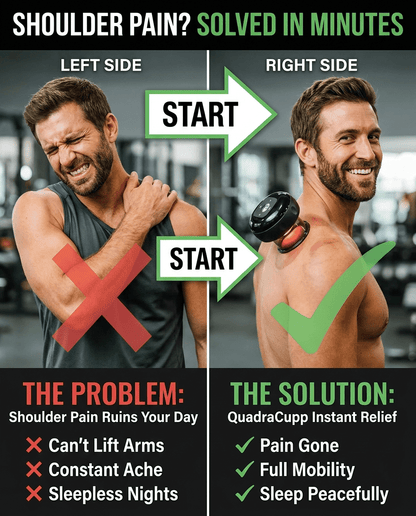 QuadraCupp™ 4-in-1 Smart Cupping Therapy Device - IRON PULSE PRO